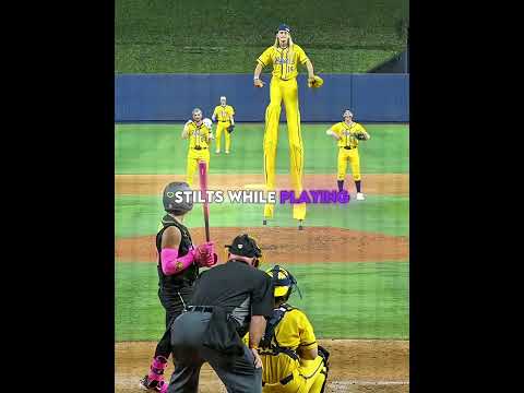 He Plays Baseball on STILTS! 😱⚾🏆
