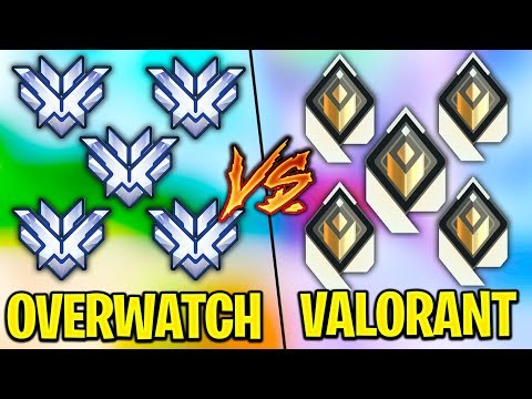 5 Overwatch Top500 VS 5 Radiant Valorant Players!