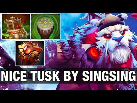 OP TUSK By SingSing with Spirit Vessel - Dota 2