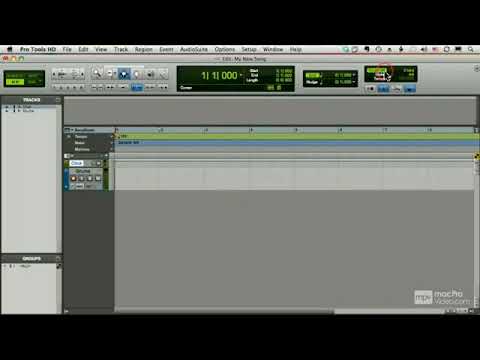 Pro Tools 8 101 Core Pro Tools 8 - Creating A Click Track