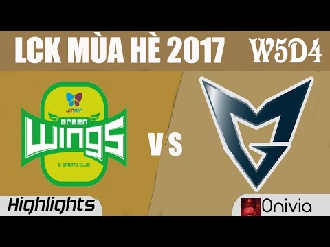 JAG vs SSG Highlights Game 1 LCK MÙA HÈ 2017