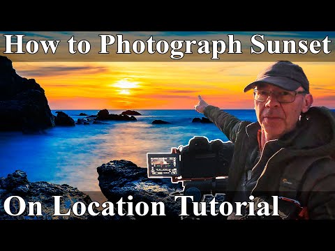 SUNSET photography. What are the BEST camera settings? On Location Tips for Photographers