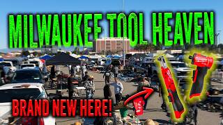 Milwaukee Tool Heaven at the Swap Meet! (Brand New Tools!)