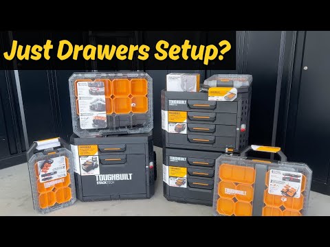 Tool Drawer Upgrade! Setting Up My ToughBuilt Stack Tech System