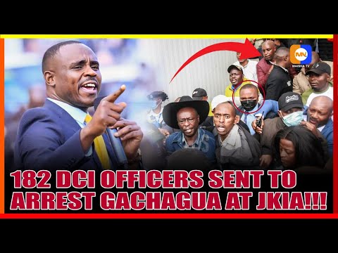 SHOCKING DETAILS: Malala Exposes 182 DCI Officers sent to arrest Gachagua & Government Plot