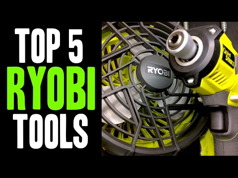 Top 5 BEST Ryobi 18v ONE+ Tools!