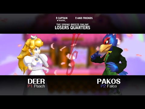 Deer vs Pakos - Losers Quarters - TSBO | Peach vs Falco