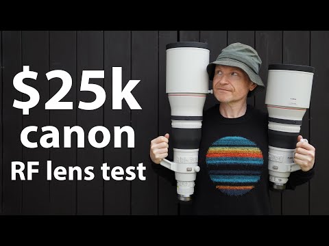 External Review Video UPcvCWJnmGk for Canon RF 600mm F4 L IS USM Full-Frame Lens (2021)