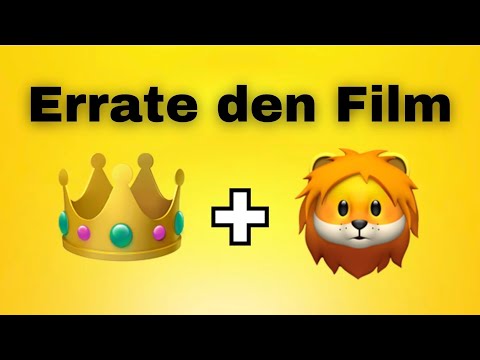 Errate den Film beim Emoji Quiz - 50 FILME ANHAND EMOJIS