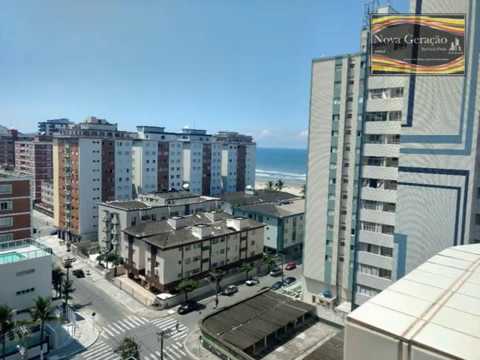 Apartamento de 1 dormitório residencial à venda, Vila Tupi, Praia Grande.- AP1214.