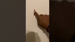 How to find a stud without a stud finder in less than 10 seconds #shorts