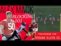 Blocking 101 With 49ers Offensive Lineman Alex Mack Highlights