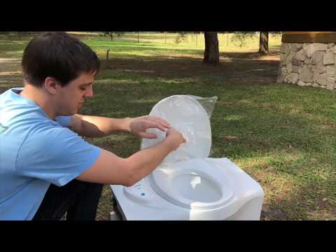 Thetford C402C Cassette Toilet Unboxing For RV