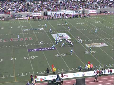 #68 RT Michael Ola, Montreal Alouettes vs. Toronto Argonauts 09/23/12 Part 1