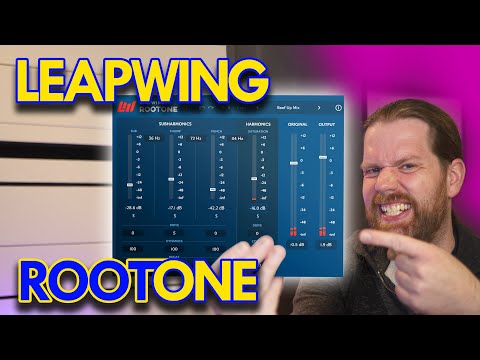 Leapwing Audio Rootone - cleanest tight low end subharmonics generator! - Plugin Review