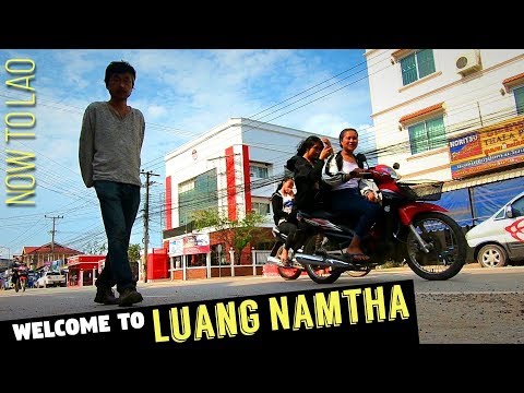 Viagem ao Laos: Bem-vindo a Luang Namtha - Estrada para Luang Namtha Pt2 - Agora ao Lao Travel vlogs