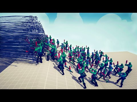 100x ZOMBIES vs EVERY GOD - Totally Accurate Battle Simulator TABS
