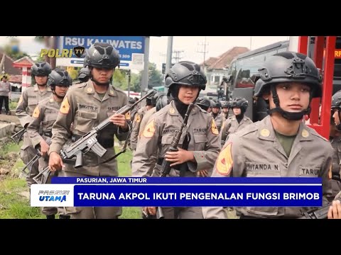TARUNA AKPOL TINGKAT IV ANGKATAN 56 IKUTI PENGENALAN FUNGSI BRIMOB