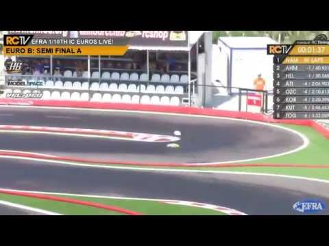 EFRA 1/10th IC Track Euros B 2015 - Semi Final A