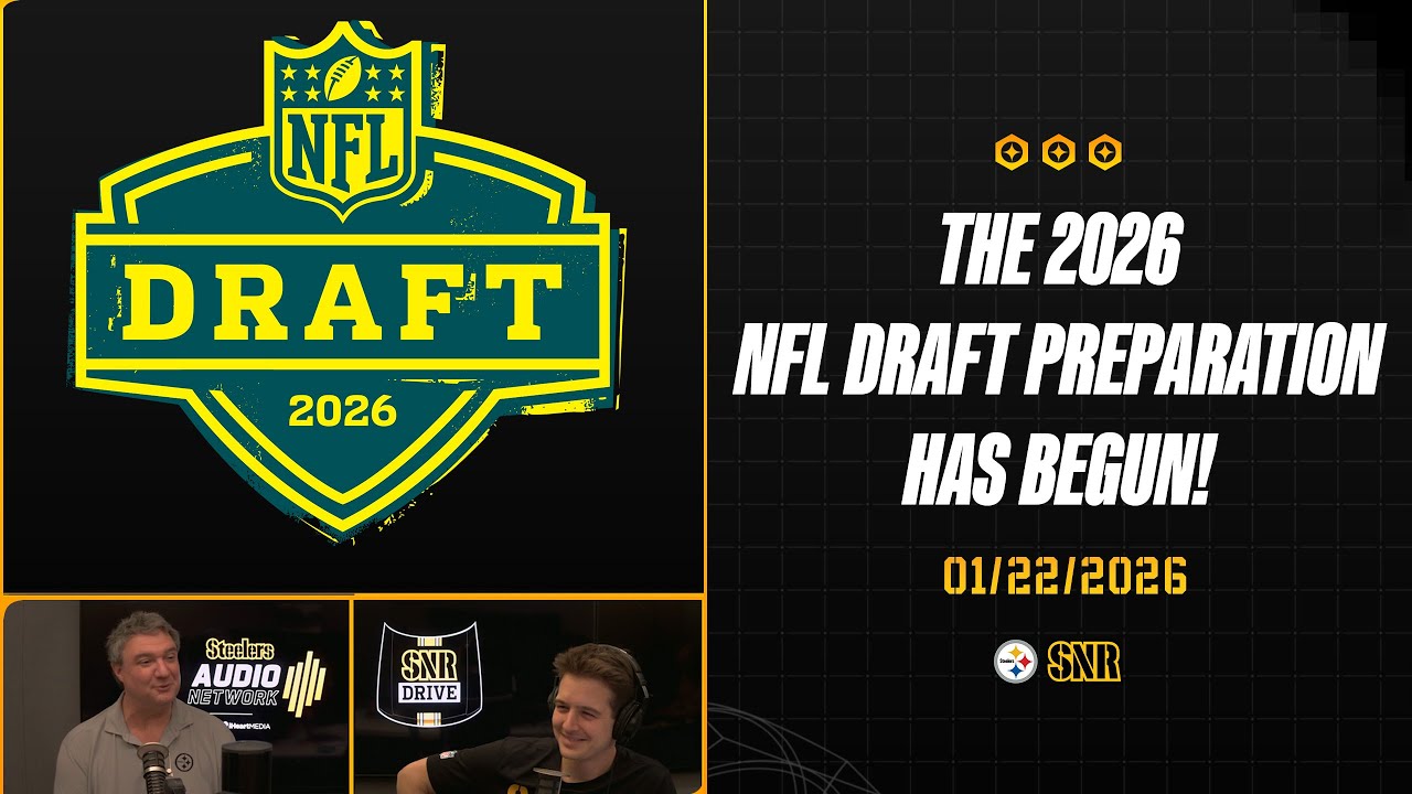 The 2026 NFL Draft Preparation Has Begun | SNR Drive (Jan.22) | Pittsburgh Steelers