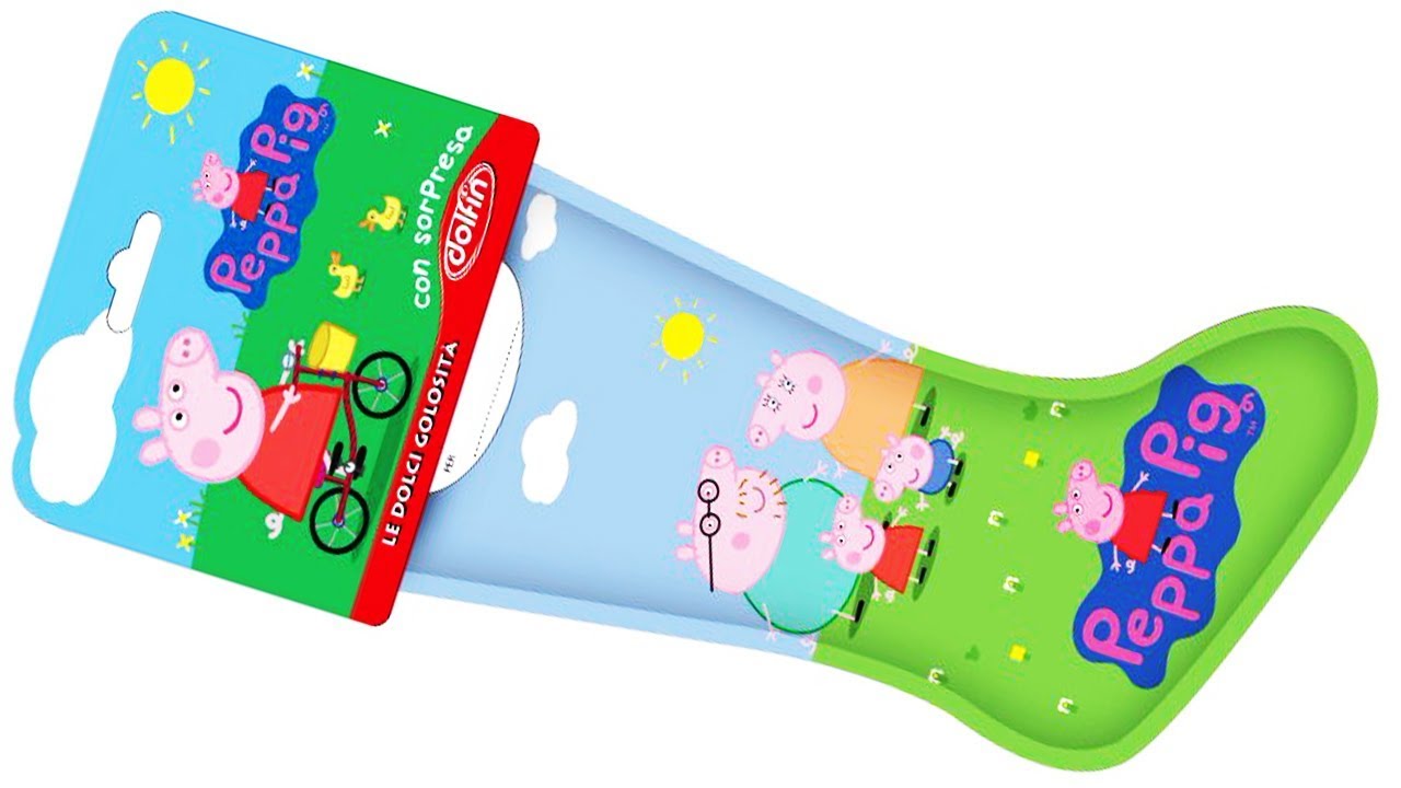 Peppa Pig Surprise Christmas Stocking full of Toys and Candy