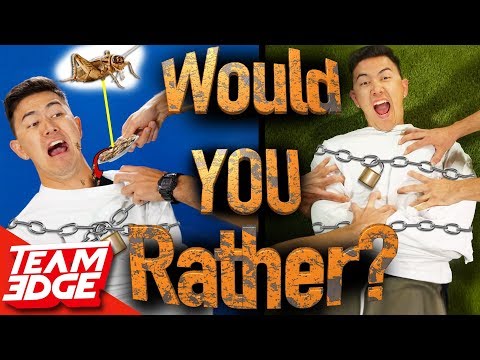 "Would You Rather!?" In Real Life! | Choose Your Fate!! Video