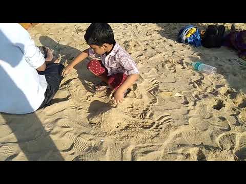 Marina Beach Chennai kids india akilesh
