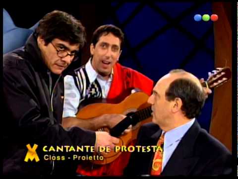 Cantante de Protesta con Niembro, Closs y Proietto - Video Match 1997