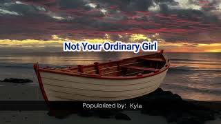 Kyla &#39;Not Your Ordinary Girl&#39; 09083