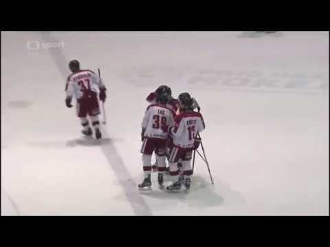 Hc Olomouc / GOAL Kevin Sundher a Roman Vlach