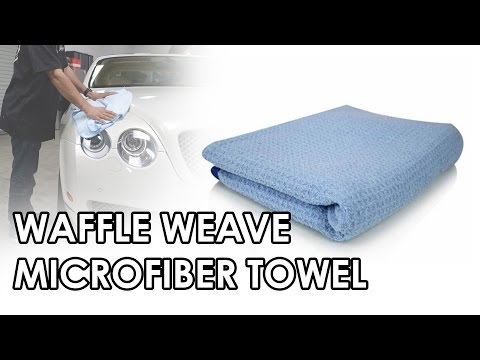 Waffle Weave Drying Microfiber Towel - Chemical Guys Car Care