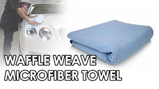 Waffle Weave Drying Microfiber Towel - Chemical Guys Car Care