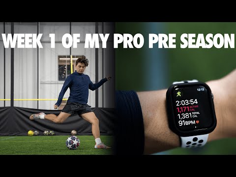 WEEK 1 OF MY FIRST PRO PRE SEASON EP. 1 |INDIVIDUAL SESSION|