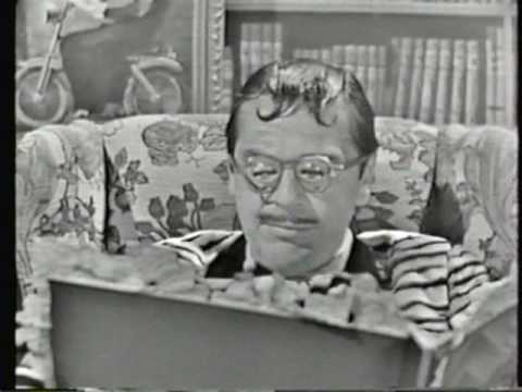 Ernie Kovacs as Percy Dovetonsils "Ode from a Germ's Eye Viewpoint"