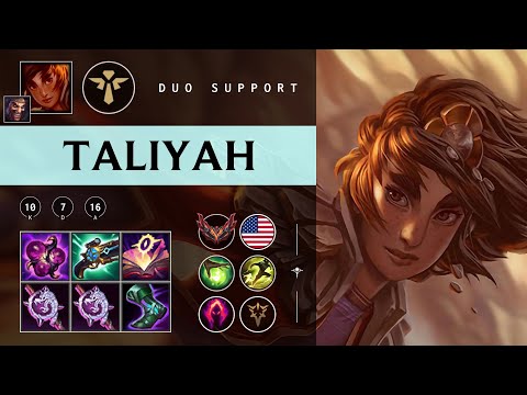 Taliyah Support vs Karma - NA Grandmaster Patch 25.24