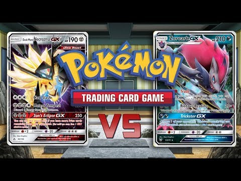 Dusk Mane Necrozma GX / Magnezone VS Zoroark GX / Lycanroc - Tabletop Gameplay