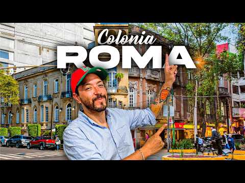 The Roma neighborhood is the most beautiful in Mexico City.