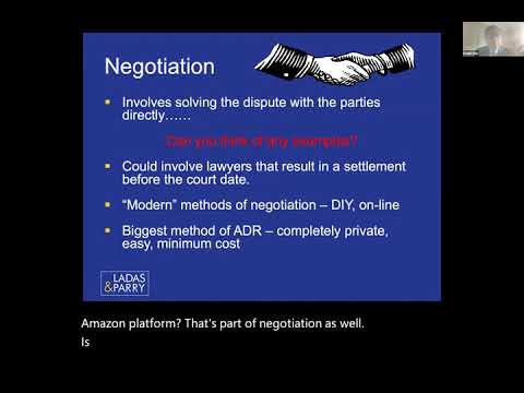 Negotiation, mediation, and arbitration given to Intellectual Property Owners (IPO)
