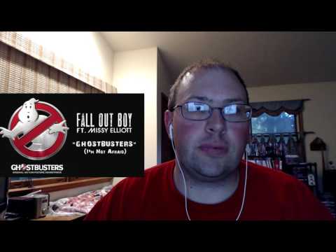 Ghostbusters 2016 New Theme Song by Fall Out Boy Reaction Video