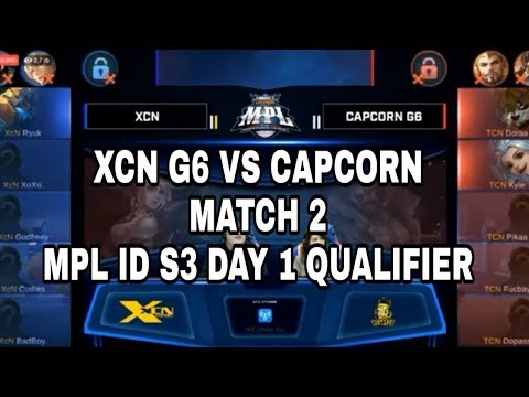 Team Capcorn G6 vs XcN // Match 2 // MPL SEASON 3 FINAL QUALIFIER // MLBB