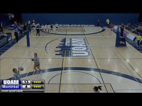 Volley-ball universitaire: les Carabins de Montréal vs les Citadins de l'UQAM
