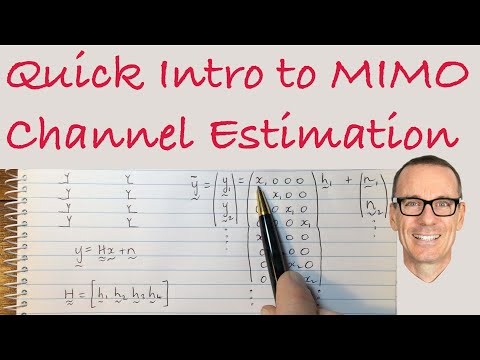 Quick Introduction to MIMO Channel Estimation