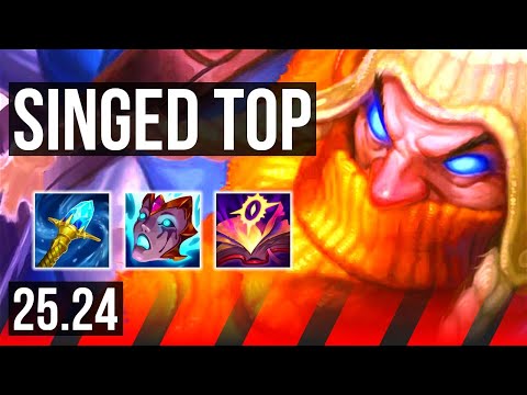 SINGED vs MORDEKAISER (TOP) | NA Master | 25.24
