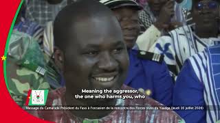 Captain Ibrahim Traoré's Powerful Speech Full Address to the People of Yaadga Region | July 16, 2026