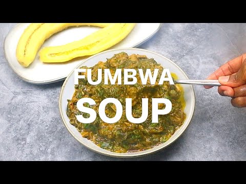 Fumbwa soup || How to cook the Congolese Fumbwa Soup