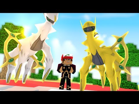 Minecraft : POKEMON DA SORTE DARK - ARCEUS SHINY ‹ Lucky Block Pixelmon ›