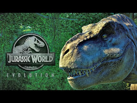 Dinosaur  Tyrannosaurus Rex (T-rex) Hunting  Jurassic World Evolution
