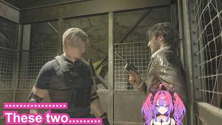 Kikirara Vivi's down bad for Leon(cool guys) from RE4 part 4【Eng Sub / hololive】