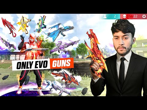 I Destroyed All Pro Squads in Evo Only Challenge🔥 Free Fire Max