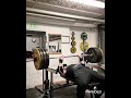 Dead Bench Press 140kg with close grip - warm up